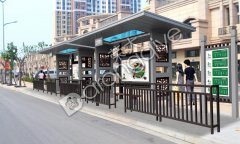  公交候车亭广告灯箱优势 